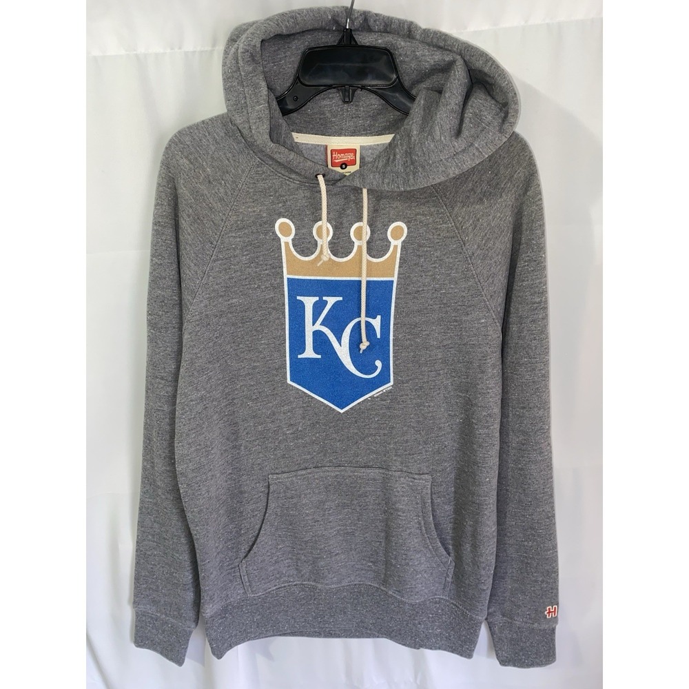 Homage Kansas City KC Royals‎ Hoodie Hooded Sweatshirt Small NWOT